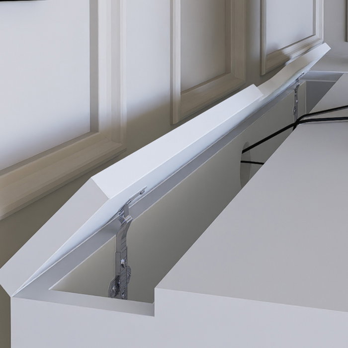 Hanah Home Duru 1600-47 Escritorio de Estudio Blanco